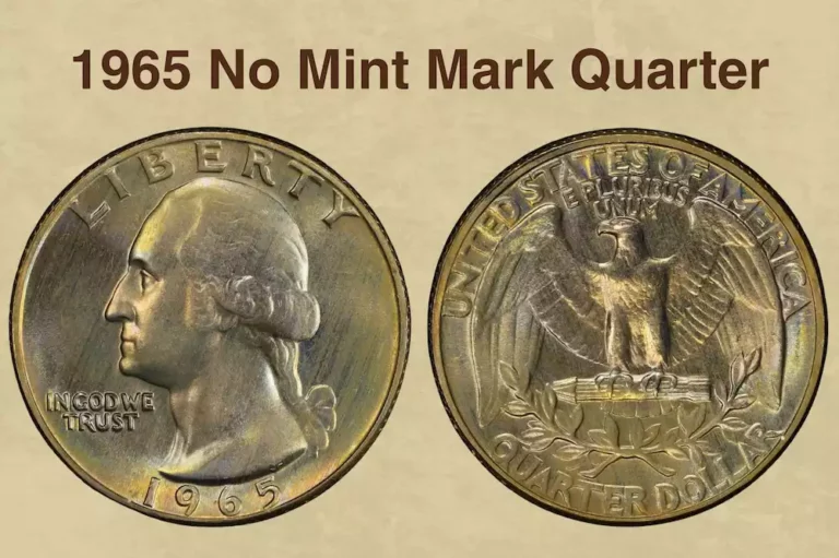 1965 Washington Quarter obverse showing George Washington portrait — the first U.S. quarter struck without silver, copper-nickel clad composition
